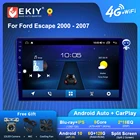 Автомагнитола EKIY S7T на Android для Ford Escape 2000-2007 стерео Carplay мультимедийный видеоплеер 1280*720 2din DVD навигация GPS