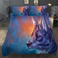3d animal print bedding set painting tiger queen king size duvet cover set double twin full single home textile for children kid
