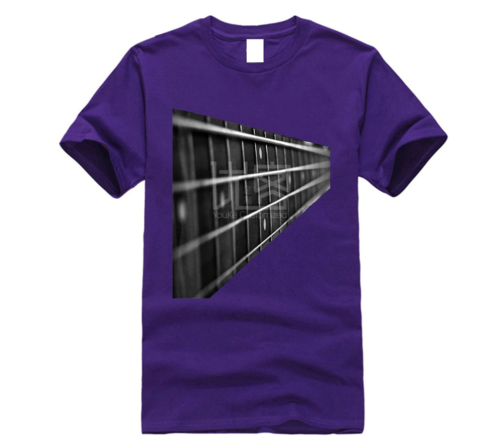 Брендовая мужская рубашка бас гитара Лад музыкальный плеер металл рок музыка