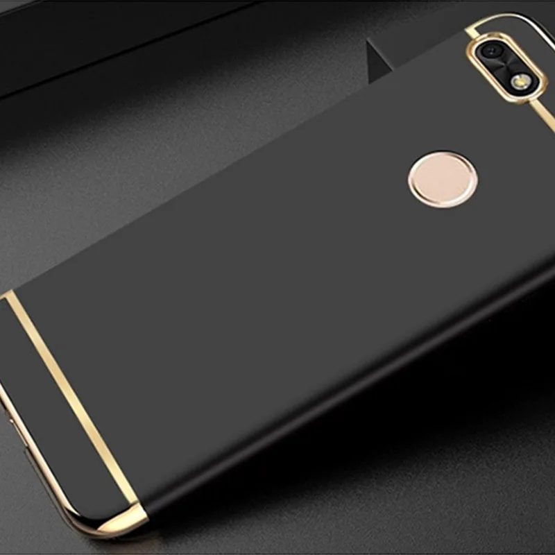 black YueTuo жесткий защитный чехол для OPPO A1 A3 A3S A5 A5S A7 A7X A9 A1K роскошный Ультратонкий чехол для телефона - Цвет: black
