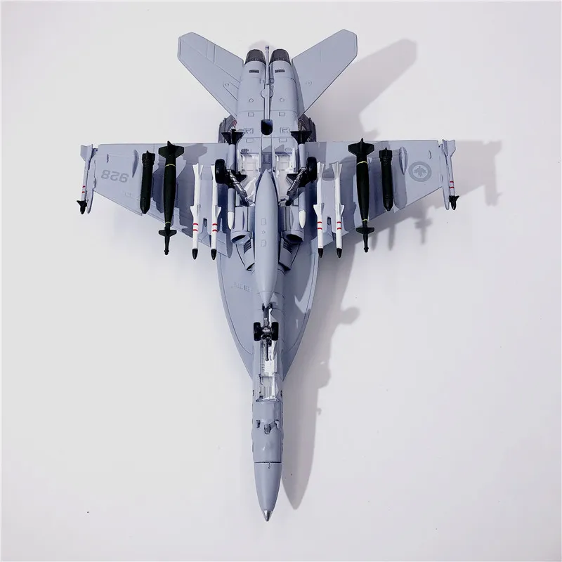 1/100 весы Канада F/Hornet Strike Fighter военный литой металлический самолет модель игрушки
