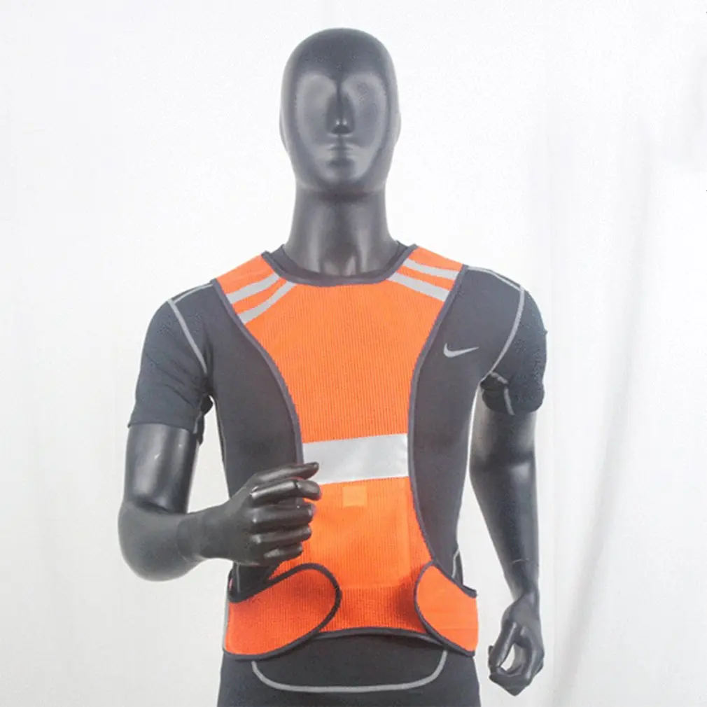 

Upgrade pocket night running riding reflective vest