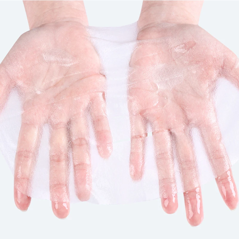 10 шт. маска для лица с гиалуроновой кислотой морскими водорослями алоэ увлажняет