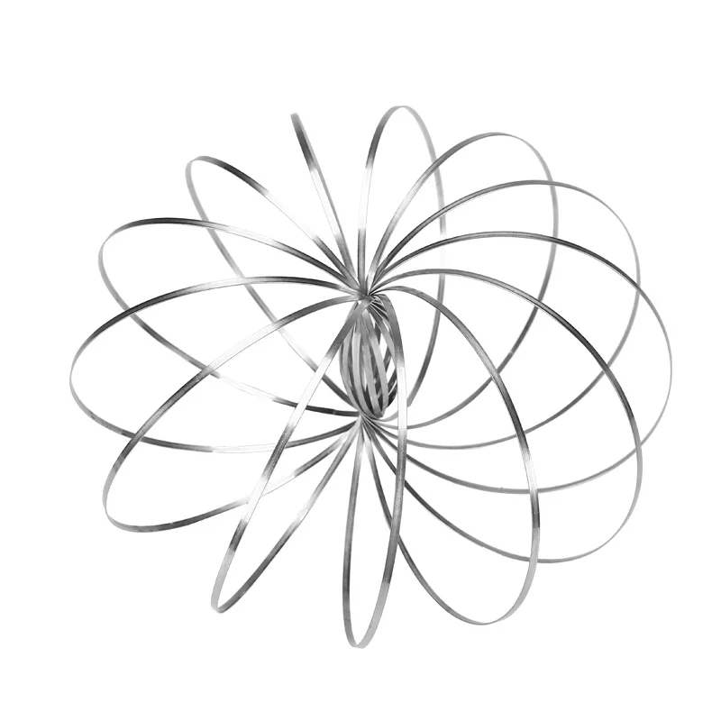 Цветной Прядильщик игрушка из нержавеющей стали потрясающее кольцо для рук