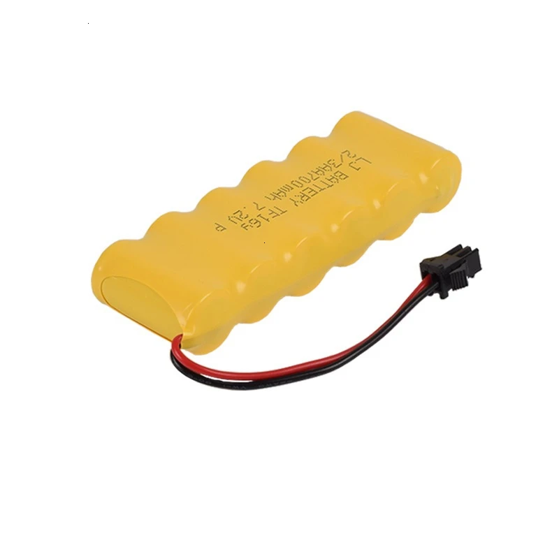 (M Model ) 7.2v 700mah NiCD Battery For Rc toys Car Tanks Trains Robot Boat Gun 2/3AA Rechargeable 1Pcs | Игрушки и хобби