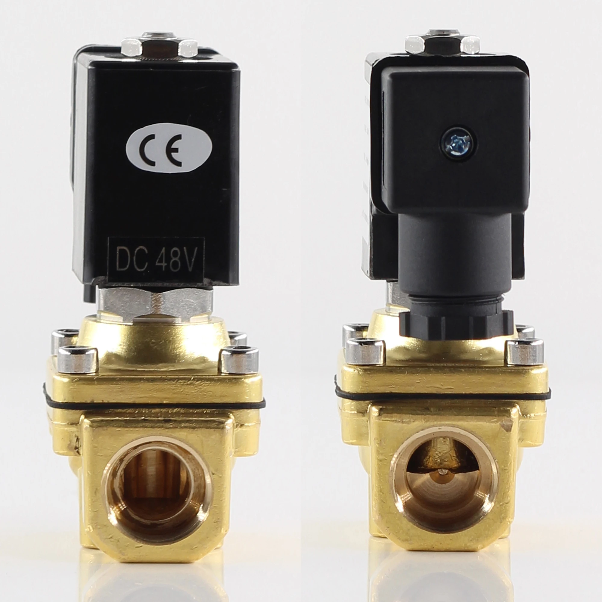 Электромагнитный клапан прямого действия с резьбой NPT или G 1/4 дюйма 3/8 1/2 20 бар