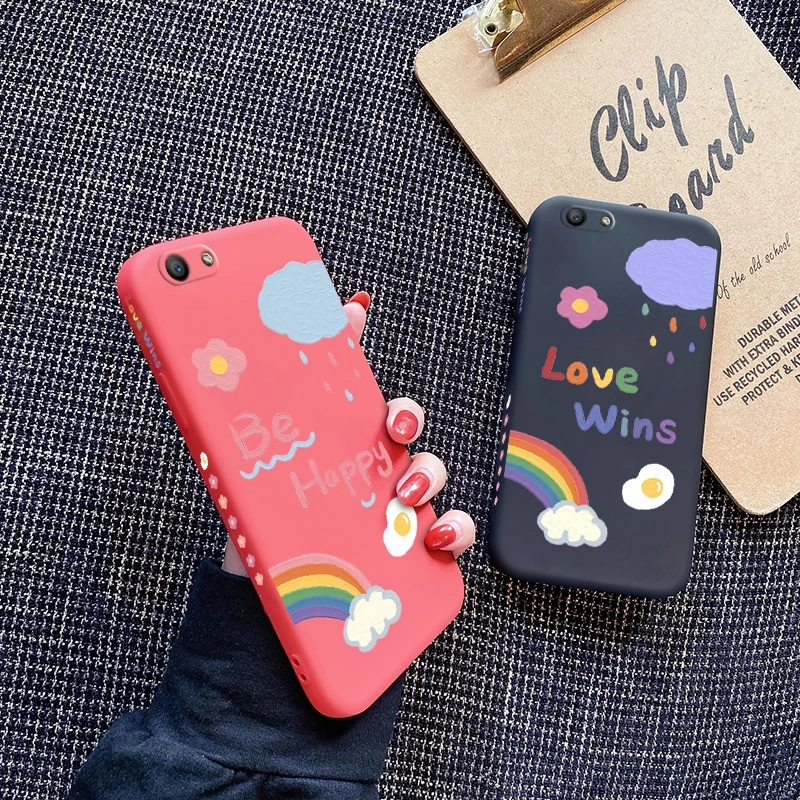 for oppo a12 a12e a15 a15s a52 a71 a71k a59 casing with shockproof soft thin back cover case free global shipping