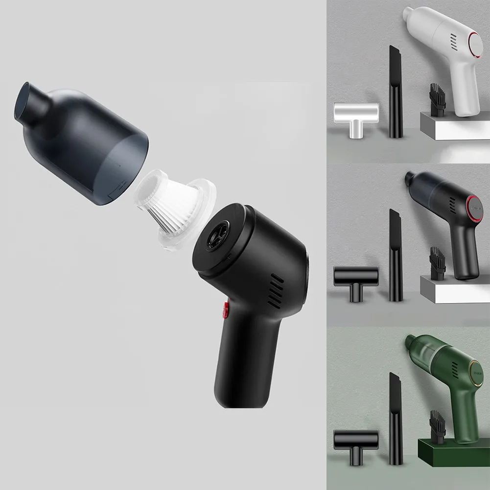 

Car Vacuum Cleaner Portable Handheld Household Multifunctional Vacuum Cleaner 244*72*157mm Accesorios Coche