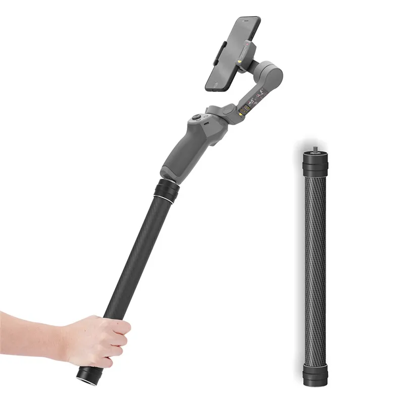 Фото Профессиональный удлинитель из углеродного волокна, удлинитель для DJI Osmo Mobile3/2 Ronin WEEBILL AK4000 AirX Smooth4 №3