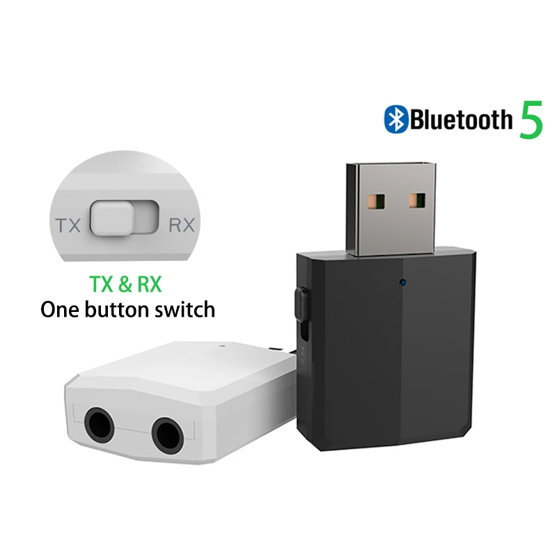 5 0 USB Bluetooth передатчик для ТВ 3 мм Мини Автомобильный приемник AUX Стерео музыка с