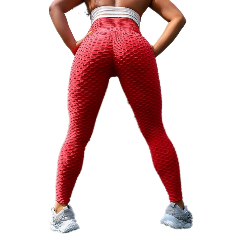 

High Waist Fitness Workout Push Up Leggings Sport Fashion Solid Color Bodybuilding Jeggings Women Pants Stretch