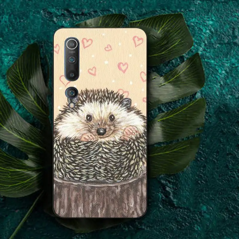 LVTLV Kawaii Hedgehog Phone случай для RedMi Примечание 4 5 7 8 9 pro 8T 5A 4X Case | Мобильные телефоны и