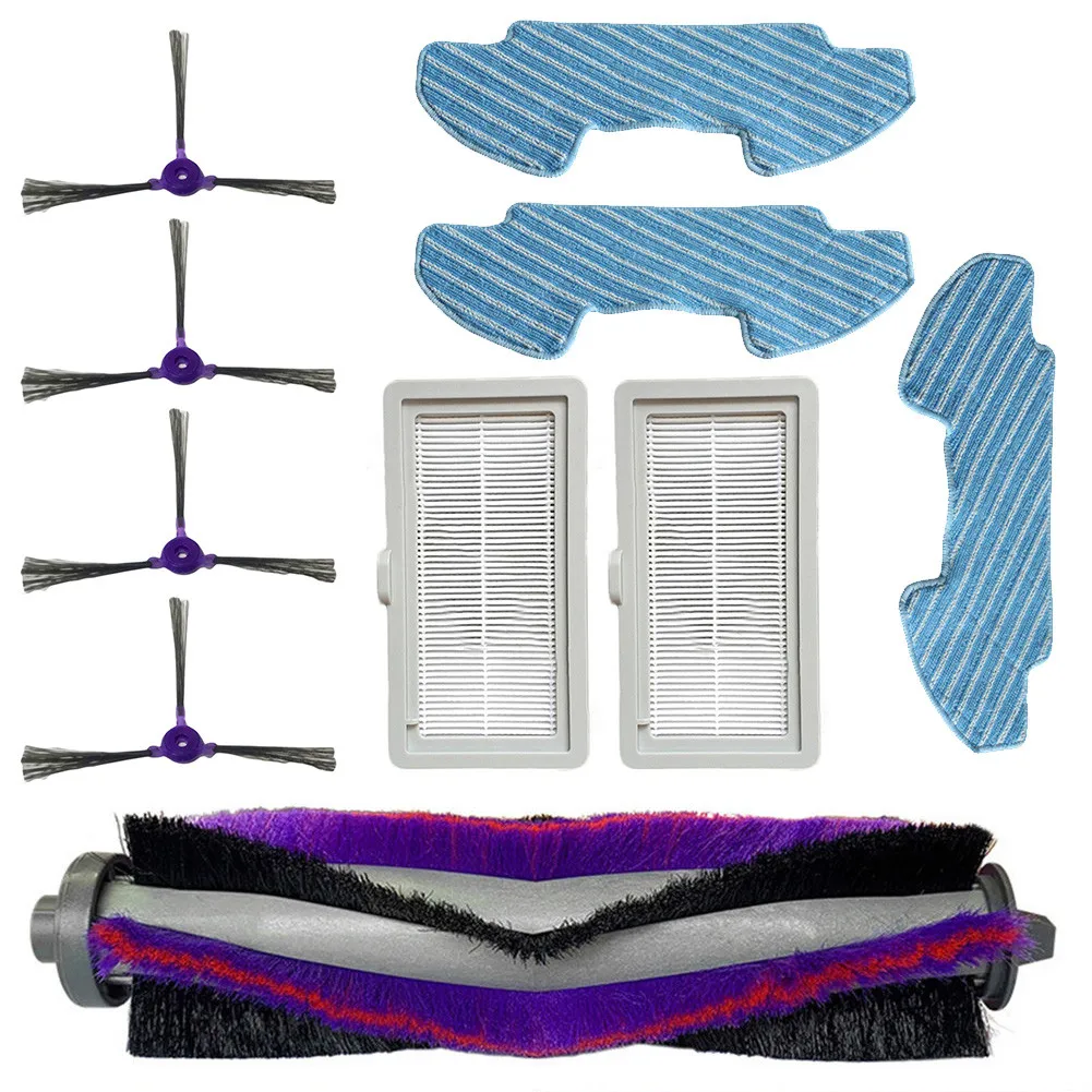 

10Pcs/set Main Brush Side Brush Filter Mop Cloth Kit Fit For Samsung VR05R5050WG Robotic Vacuum Cleaner