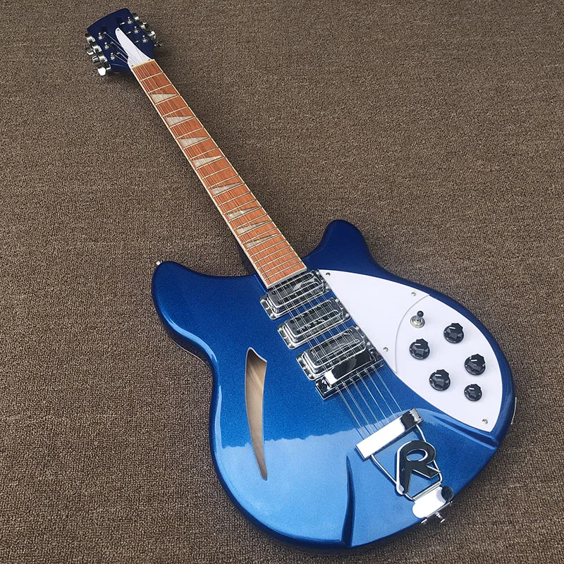 

2020 High quality 12 String Electric Guitar,Ricken 360 Metallic blue paint Electric Guitar,free shipping