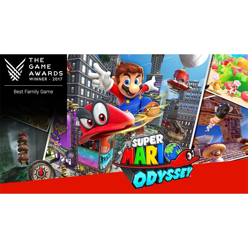 Игровые предложения Nintendo Switch-Супер Марио Одиссей-стандартная версия-игры
