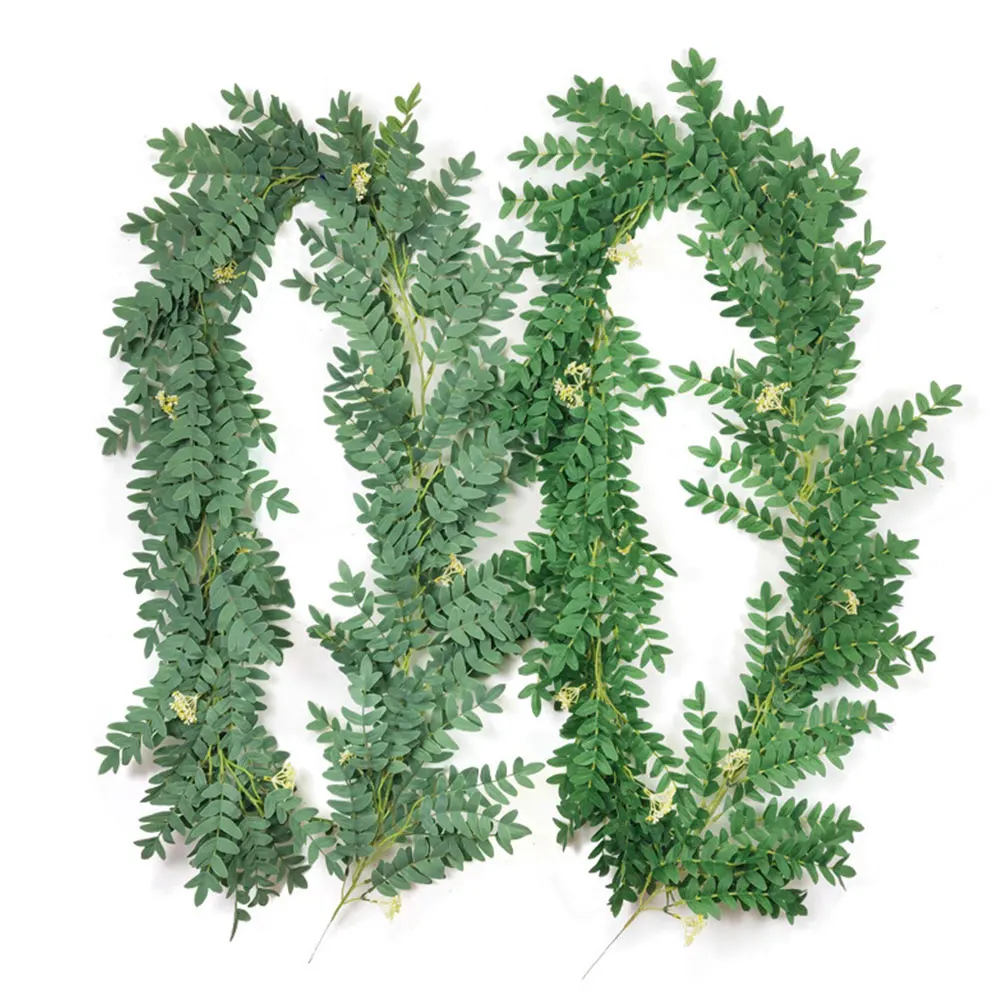 2 м имитации растений сапонин листья ротанга Свадьба интерьер макет