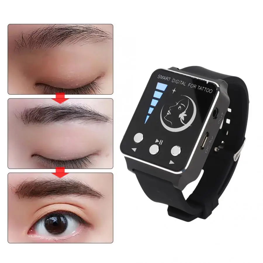 Ручка для татуажа микроблейдинг контроллер часов электрическая машинка бровей и