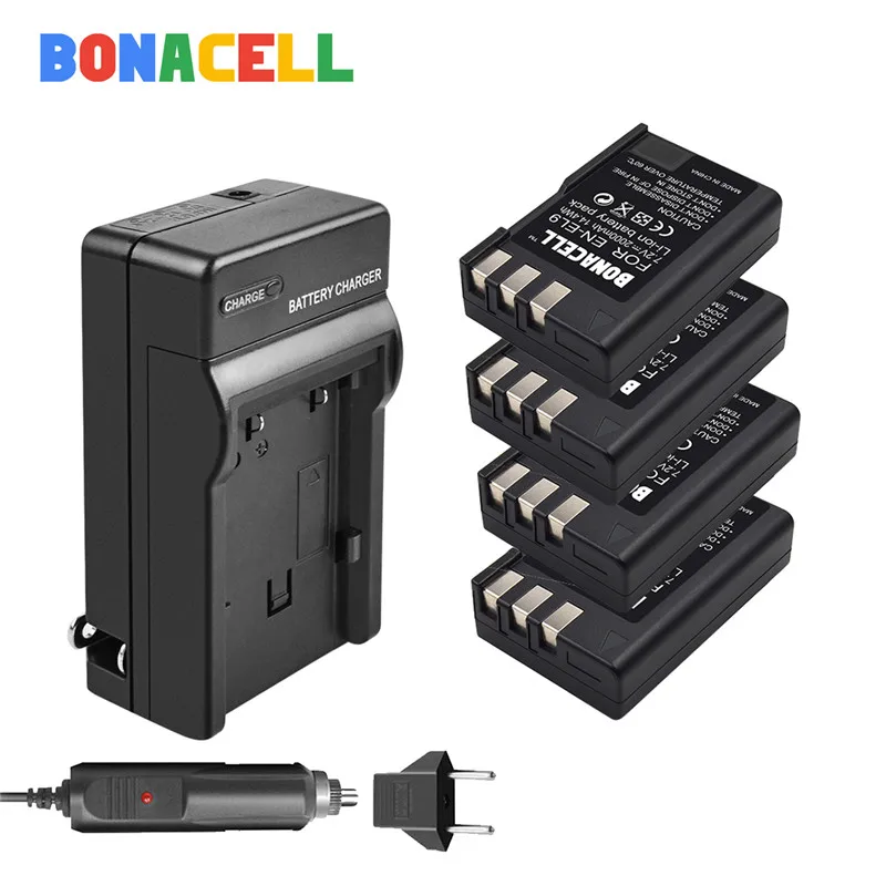 Батарейка и зарядное устройство BONACELL для фотоаппарата Nikon EN EL9 D40 D60 D40X D5000