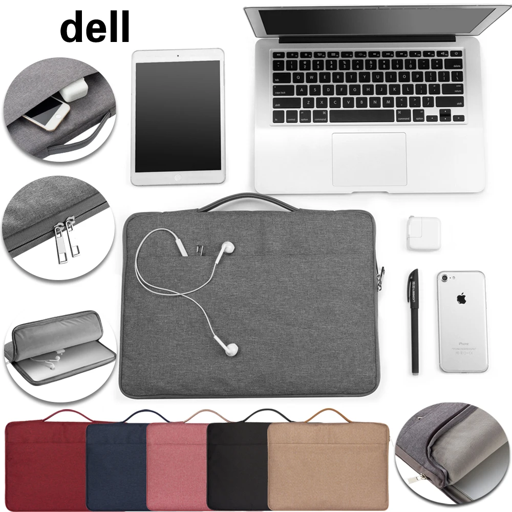 Водостойкий рукав для ноутбука Dell Latitude 3380/5290/7275/7290/Precision 15/Venue 11 Pro сумка