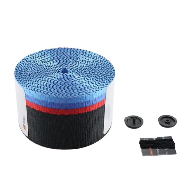 Ремень безопасности Автомобильный ремень синего и красного цвета для BMW e46 e90