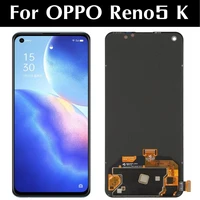 6 43 amoled for oppo reno5 k pegm10 lcd display touch screen assembly replacement accessory