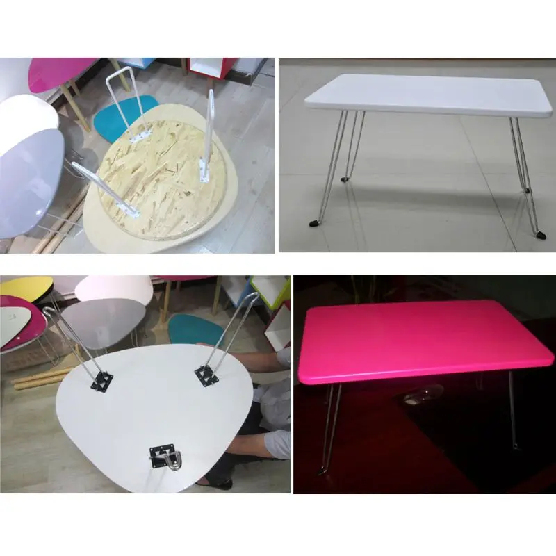 

4Pcs 14" Heavy Duty Hairpin Laptop Desk Foldable Legs Folding Coffee Table Legs