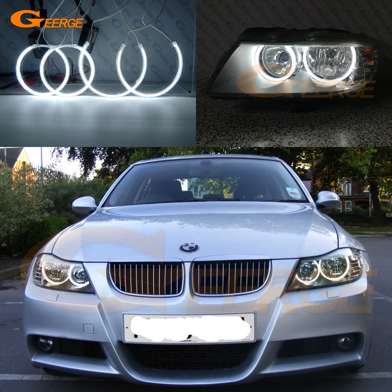 Для BMW 3 серии E91 E90 LCI салун туринг 2009 2012 отличные ультра яркие CCFL ангельские глазки