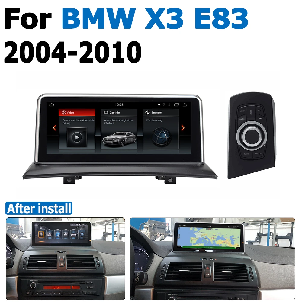 Android 8 0 UP Автомобильный DVD-плеер для BMW X3 E83 2004 ~ 2010 аудио стерео HD сенсорный экран