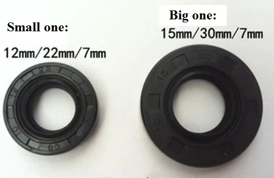 

40PCS String Trimmer Parts Brush Cutter Crankcase Crankshaft Oil Seal 12x22x7 15x30x7 FOR KOMATSU Strimmers