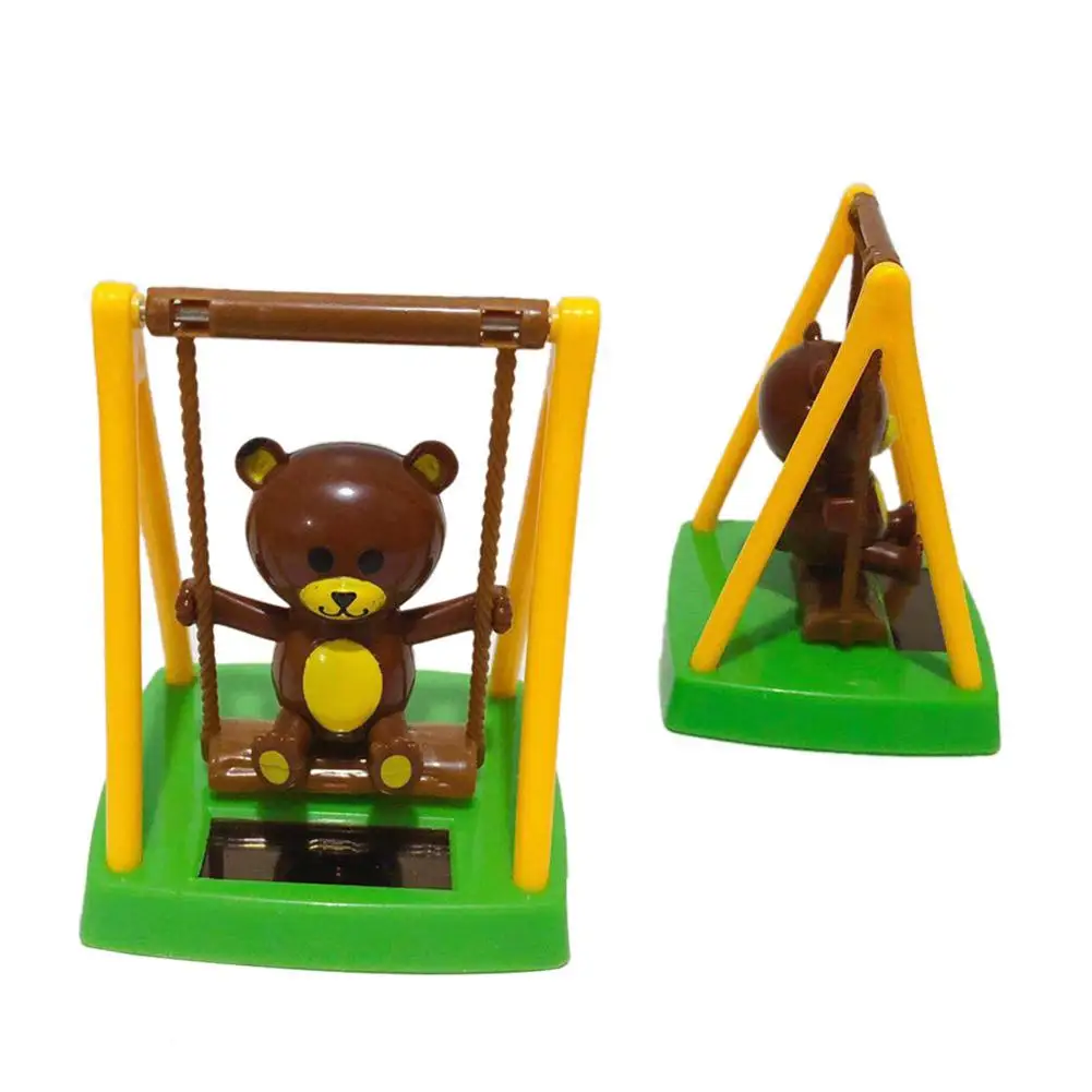 Танцующие животные на солнечной батарее качающиеся анимированные игрушечные