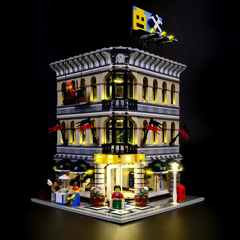 99010 15005 серия создателей уличного вида Grand Emporium строительные блоки 2182 шт игрушки
