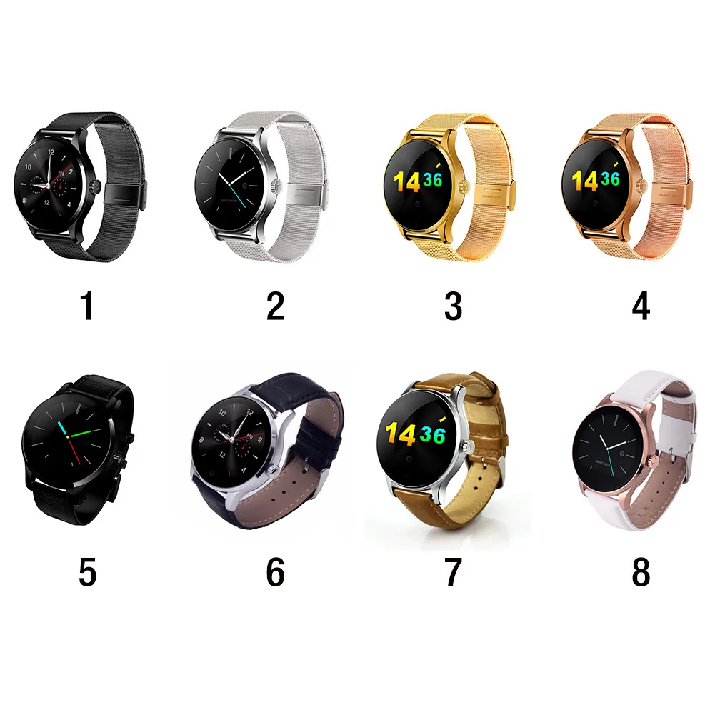 

Original K88H Bluetooth Smart Watch Intelligence Sports Watch For Android/IOS iPhone 6 Heart Rate/Sleep/Sports Monitoring