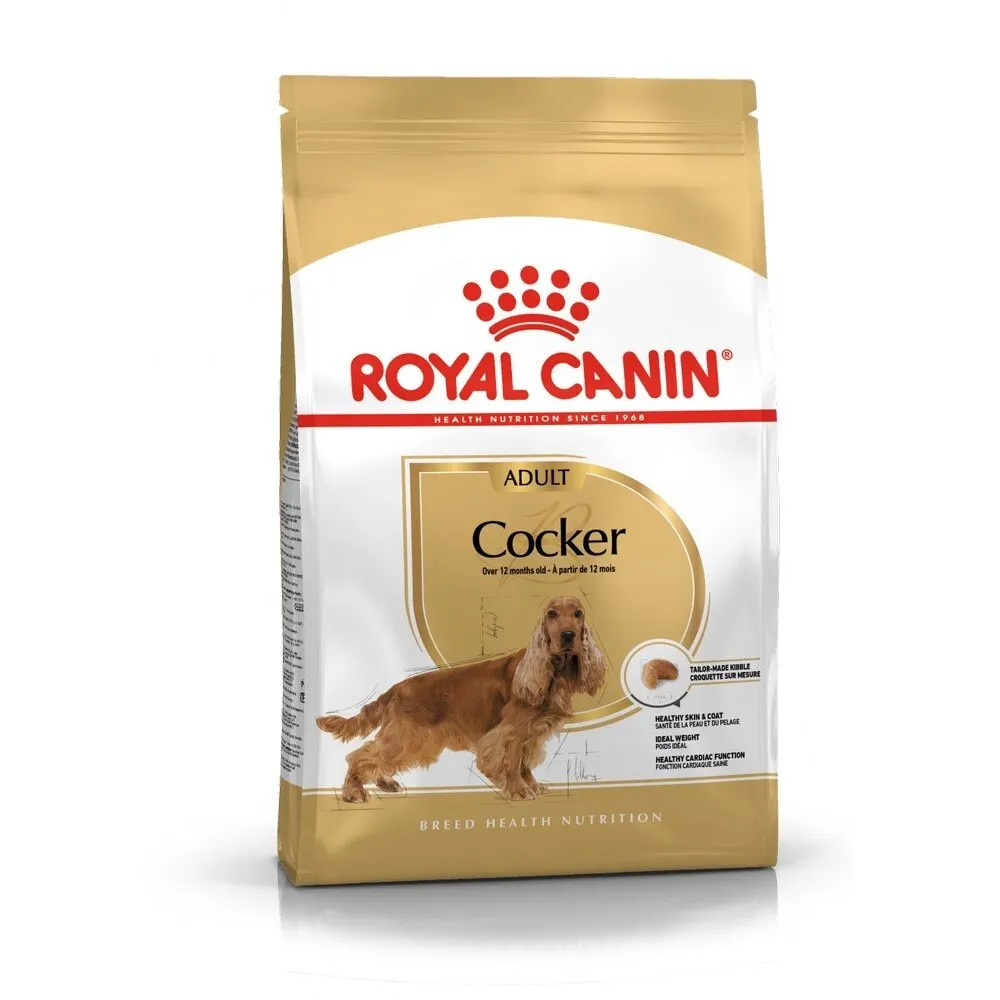 Royal Canin Cocker Adult корм для собак породы кокер спаниель 3 кг|Сухой собак| |