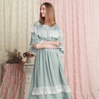 woman nightgown cotton sleepwear dress nightgown ladies loose casual nightdress