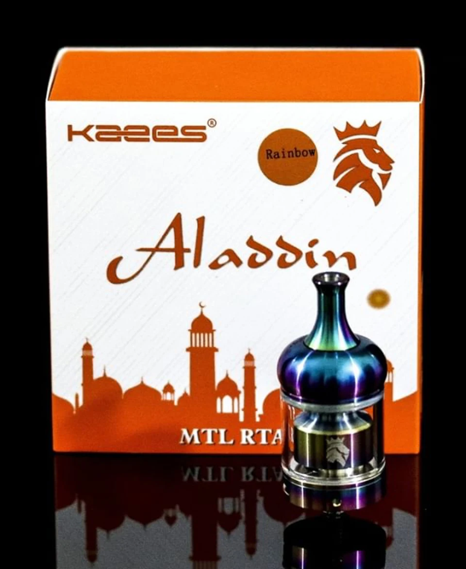 Оригинальный испаритель KAEES Aladdin MTL RTA емкость 22 мм диаметр 2 мл 4 система быстрой
