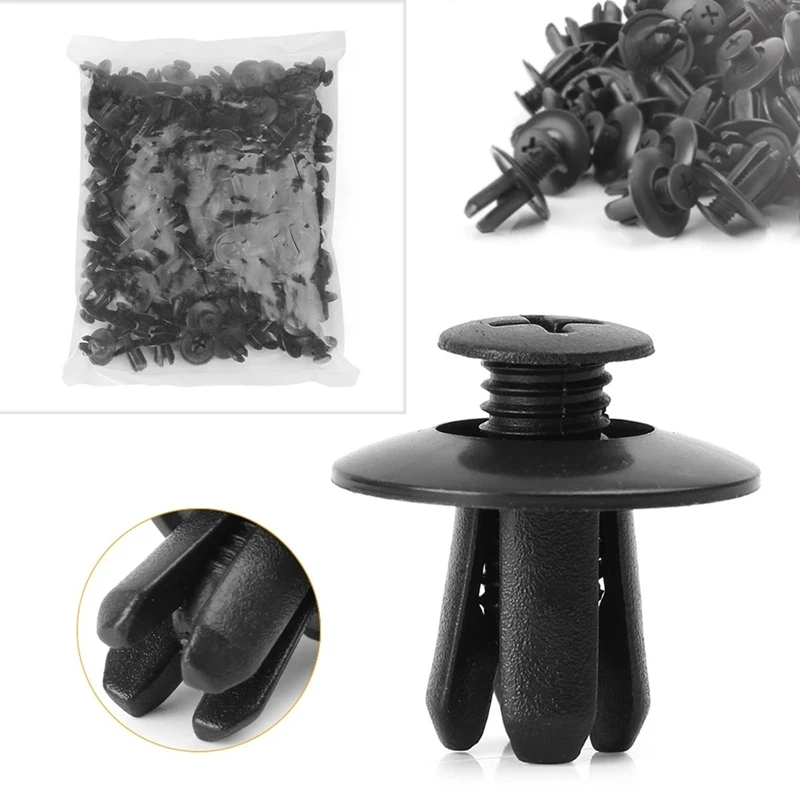 

20/50/100PCS Trunk Screw Rivets Trunk Screw Rivets Set Car Bumper Fender for Auto Plastic Fastener Clips