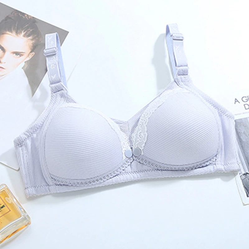 Для кормящих матерей бюстгальтер передней одежда для сна сексуальное нижнее