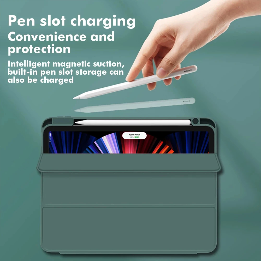 Для iPad Air 4 Чехол 5 для Pro 11 чехол 2021 12 9 Mini 6 2 8th 9th Generation Funda Cover | Компьютеры и офис