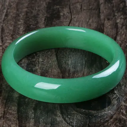 

Браслет из натурального зеленого Агата халцедона 54-64 мм, элегантная бижутерия принцессы, лучший подарок для матери, девушки