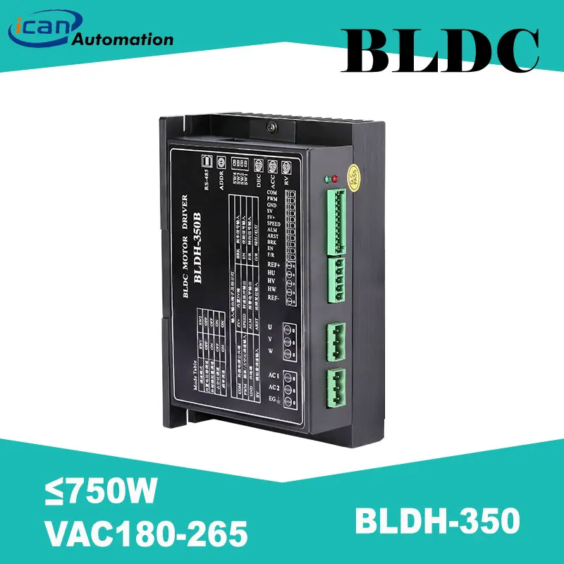 

ICAN Motor Electric Brushless 350W BLDH-350 180-265VAC 20000RPM High Power Motor Controller Bldc