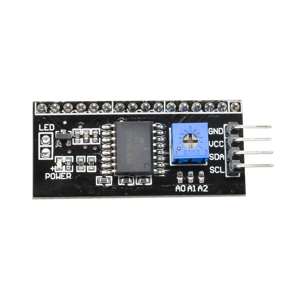 Плата расширения I2c для ЖК-дисплея 1602 5 В + PCF8574T I2C IIC поддержка ЖК-дисплей 2004 Желтый