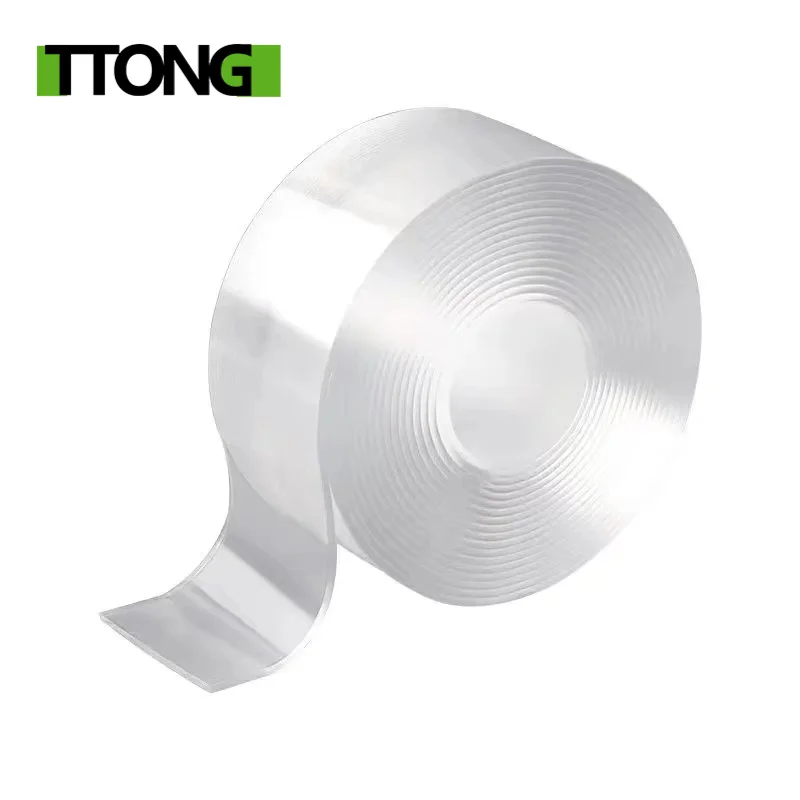 

Wall Sticker Waterproof Adhesive wallpaper borders kitchen floor vinyl 3d pvc Reusable Double-Sided Adhesive Nano Traceless Tape