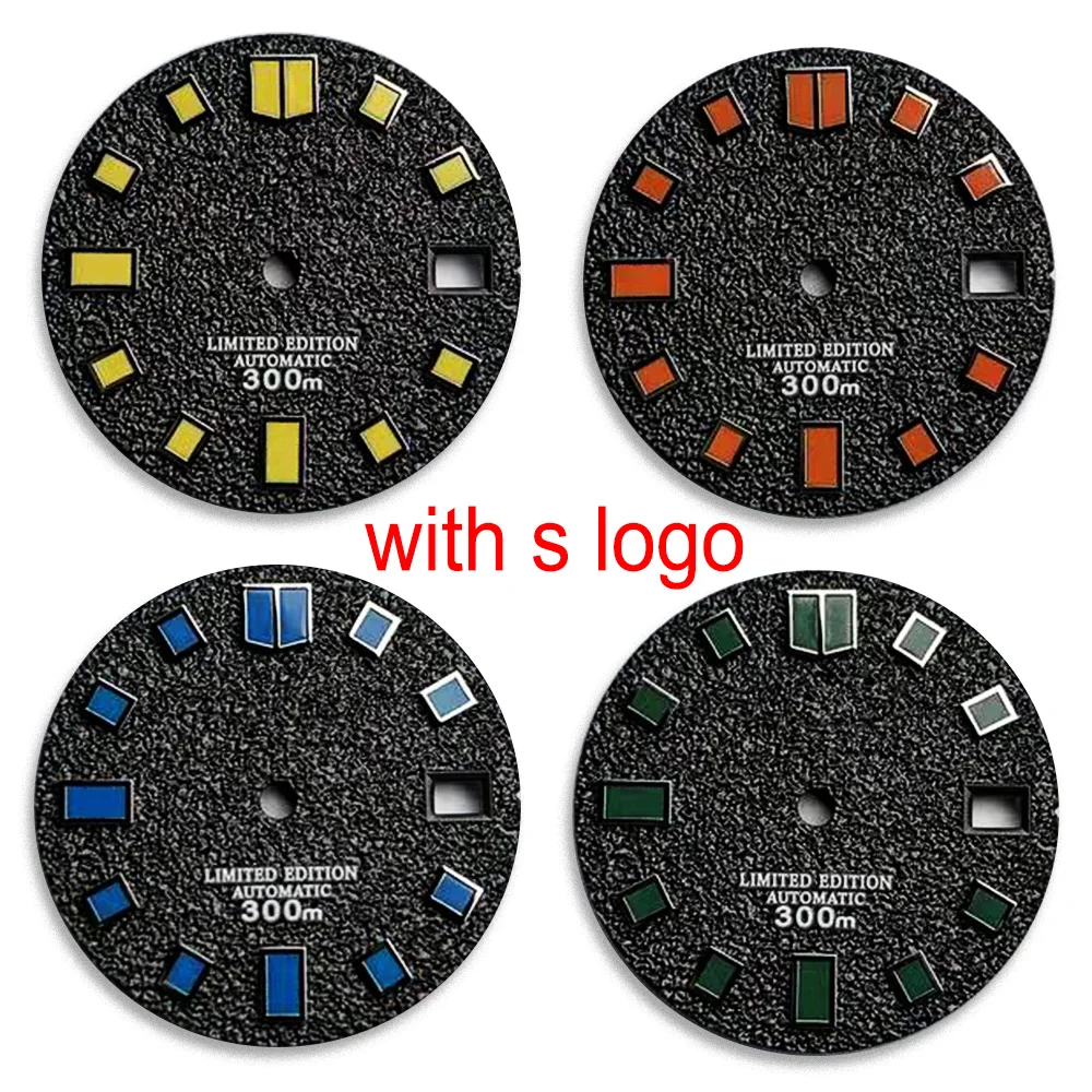 

Циферблат для часов Mod SKX007 SKX009 28,5 мм, подходит для Seiko Japan NH35 NH36, часы с автоматическим механизмом