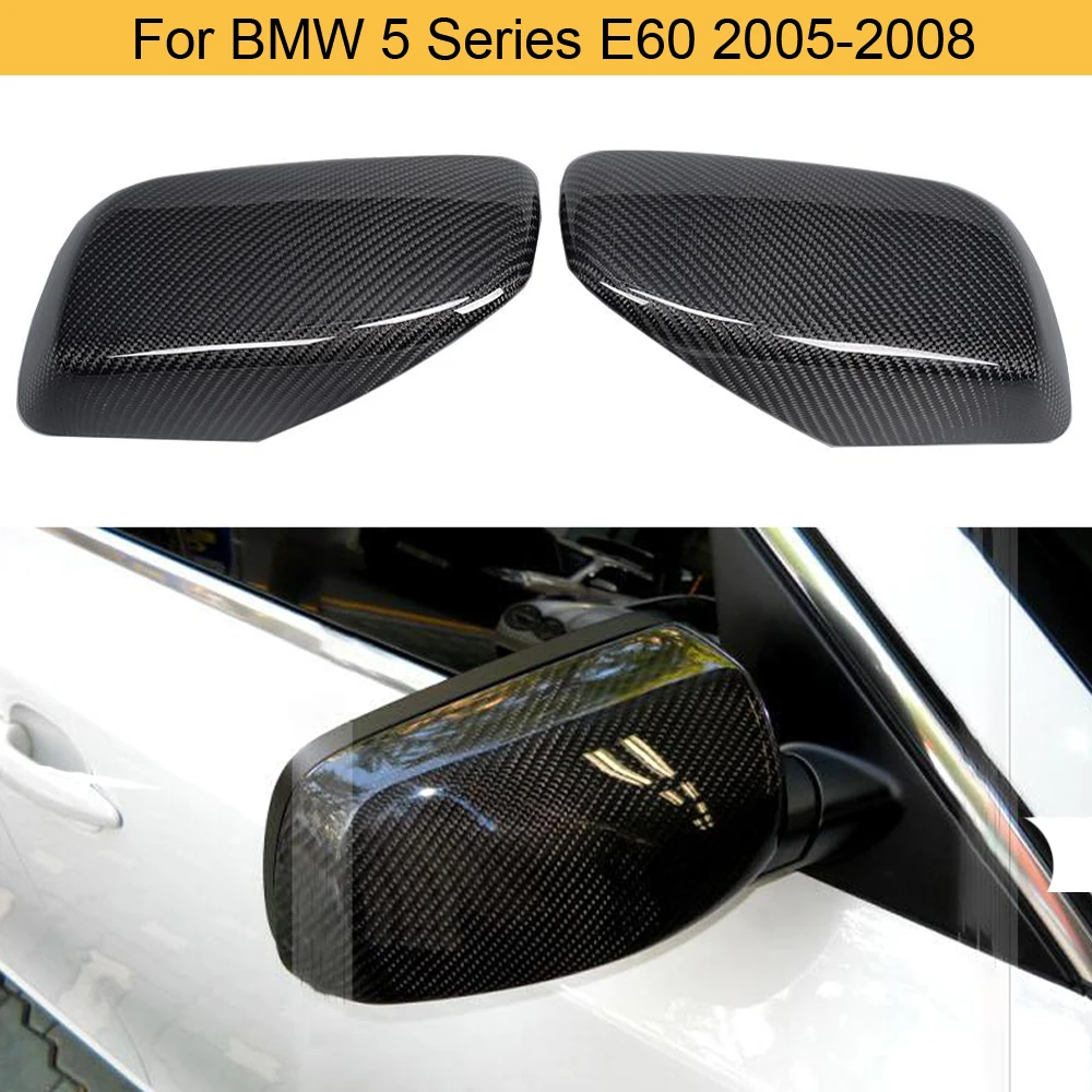 Колпачки для боковых зеркал из углеродного волокна BMW 5 6 серии E60 E61 E63 E64|side mirror