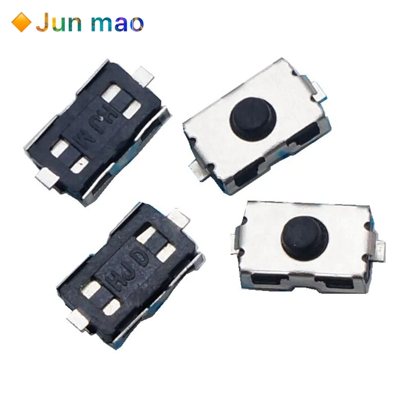 10 шт. 3*6*2,5 NC микропереключатель нормально закрытый 3*6 SMD сенсорный силикагель кнопки прерыватель 4*6 NC мягкая кнопка SMD 3x6x2,5