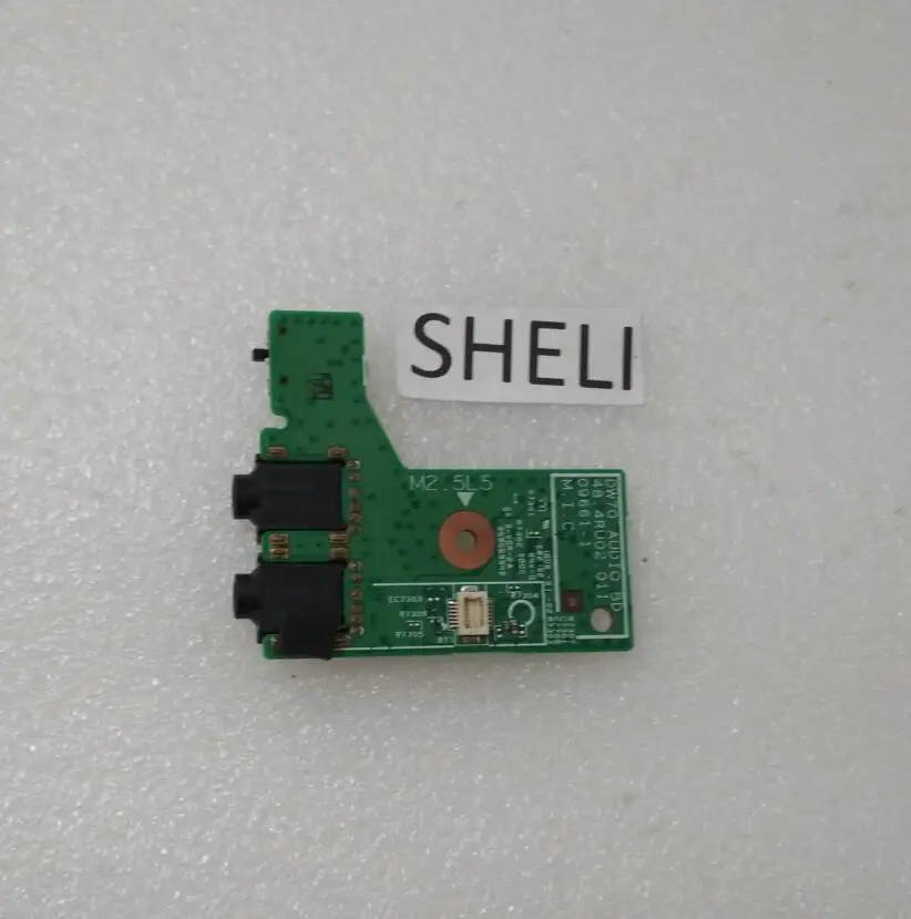 SHELI для Dell V3700 3700 аудио разъем порт плата 48.4RU02.011|Материнские платы| |