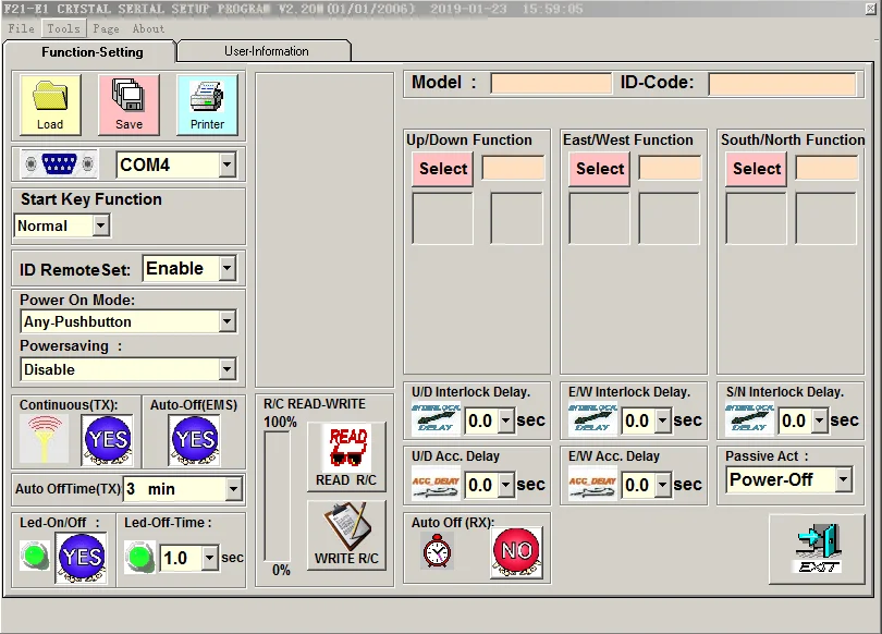 

F21-2D Digital long range hoist rf wireless remote control on off switch