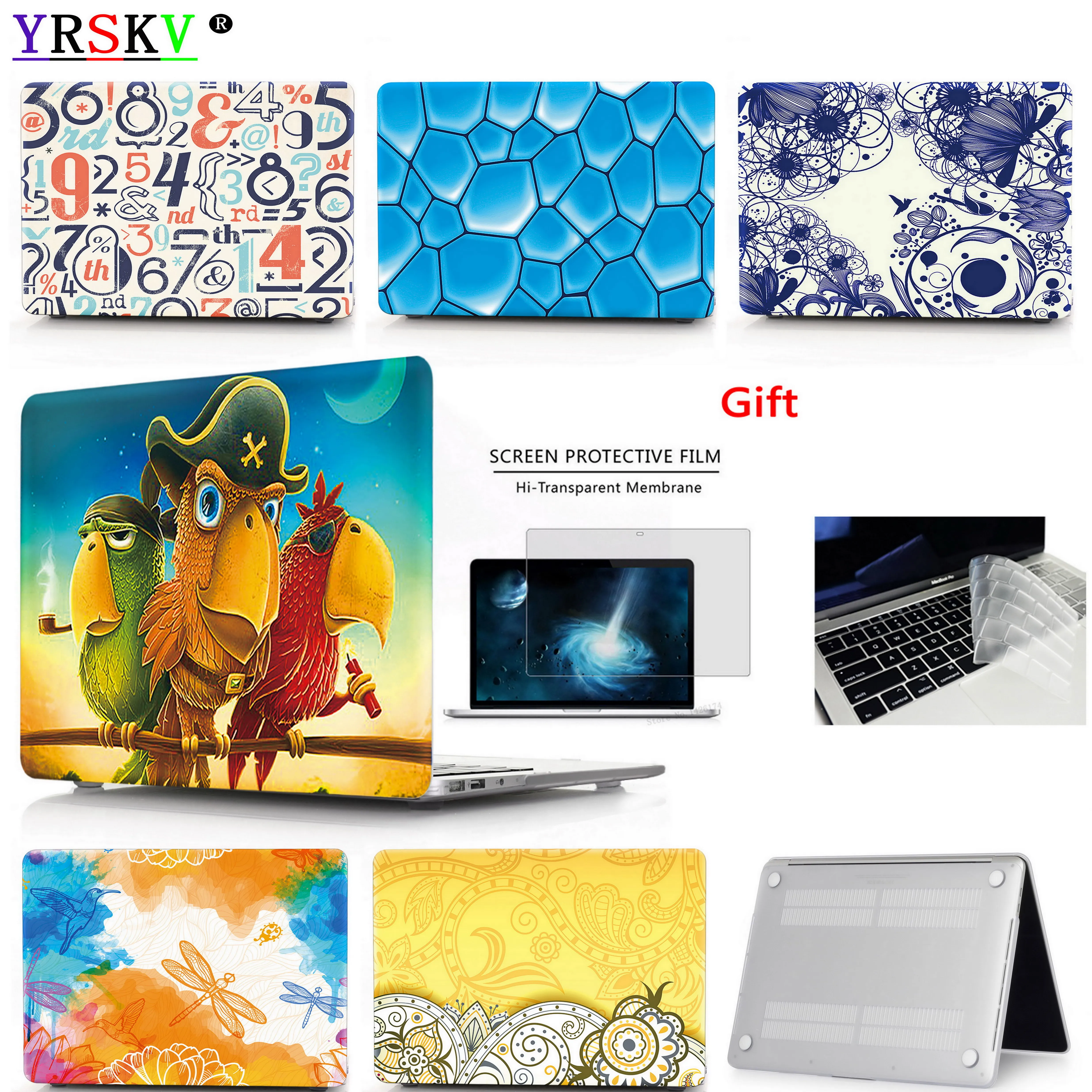 3D живопись чехол для Apple Macbook Air Pro retina 11 12 13 15 дюймов сумка ноутбука Mac book 3 4 чехол.