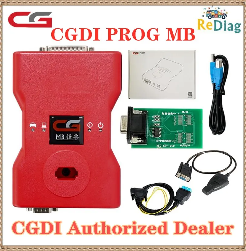 Оригинальный V2.8.6.0 CGDI Prog MB для Benz Поддержка всех ключей потеря самая быстрая