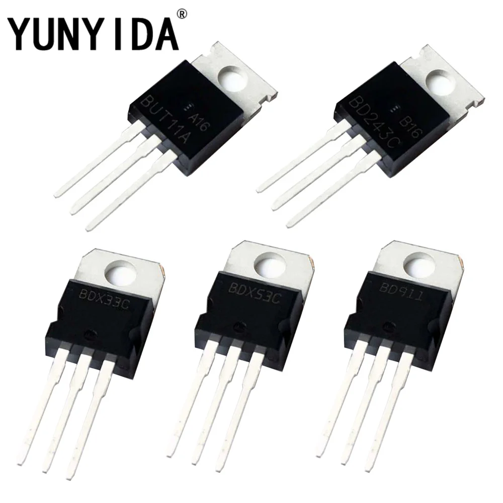 5-10 шт. TO-220 BDX53C BDX33C BD911 BU911 BUT11A BD243C